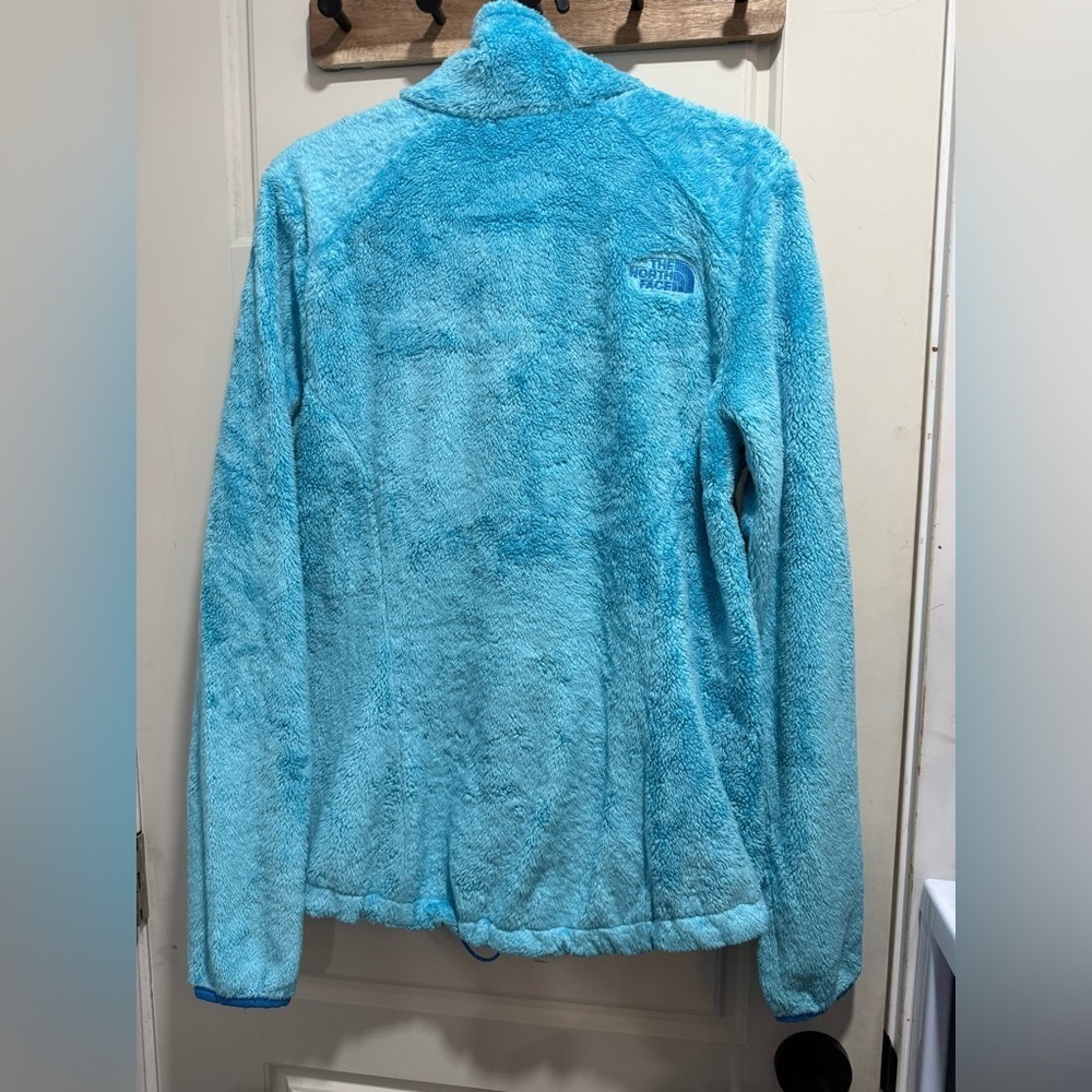 The North Face Turquoise Fleece Jacket - Picture 3 of 6